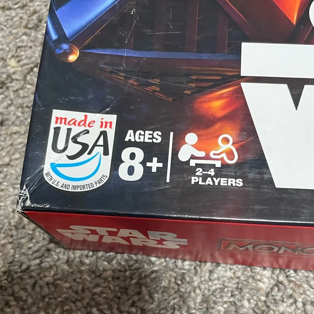 Star Wars Monopoly Age 8+ Star Wars The Force Awakens Edition‎ Disney Hasbro